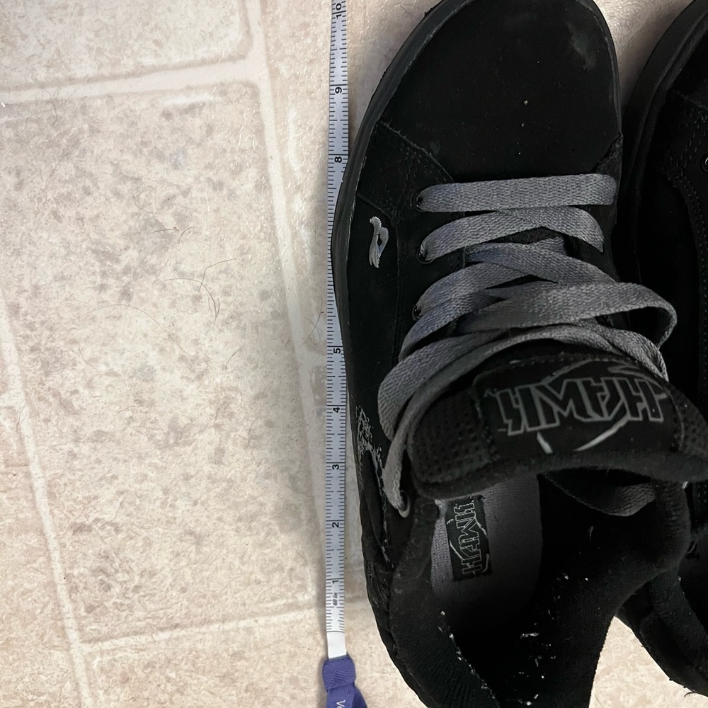 Tony Hawk Black and Gray Boys Sneakers Size 6 - Picture 5 of 6